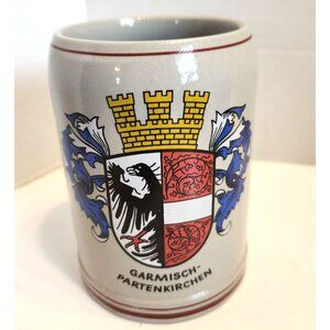 Werner Corzelius Furth Garmisch-Partenkirchen Beer Stein German Coat Of Arms SEE
